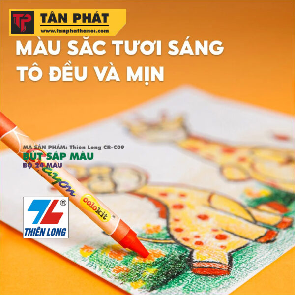 Bút sáp màu Thiên Long Colokit CR-C09 24 màu